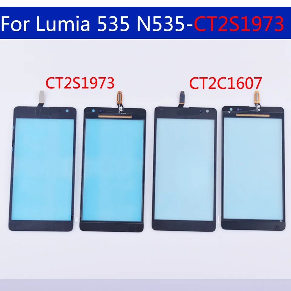 Для Nokia microsoft Lumia 535 сенсорный экран панель сенсор для N535 ct2sip67 CT2C1607 дигитайзер замена стекла 5,0 дюймов