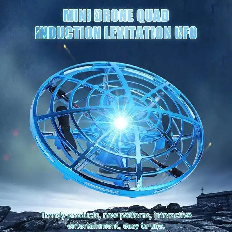 Mini Dron de inducción cuádruple, OVNI de levitación