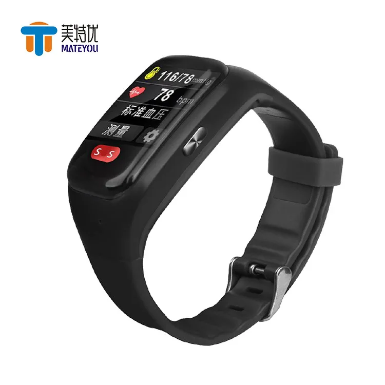 

T3 Health Management Bracelet Emergency SOS/GPS BeiDou Positioning Wif Base Station Positioning Call Smart Watch