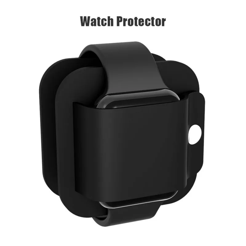 Чехол для зарядки, бумажник, сменный мягкий силиконовый держатель для зарядки, Подставка для зарядки, док-станция для хранения Apple Watch, Новинка