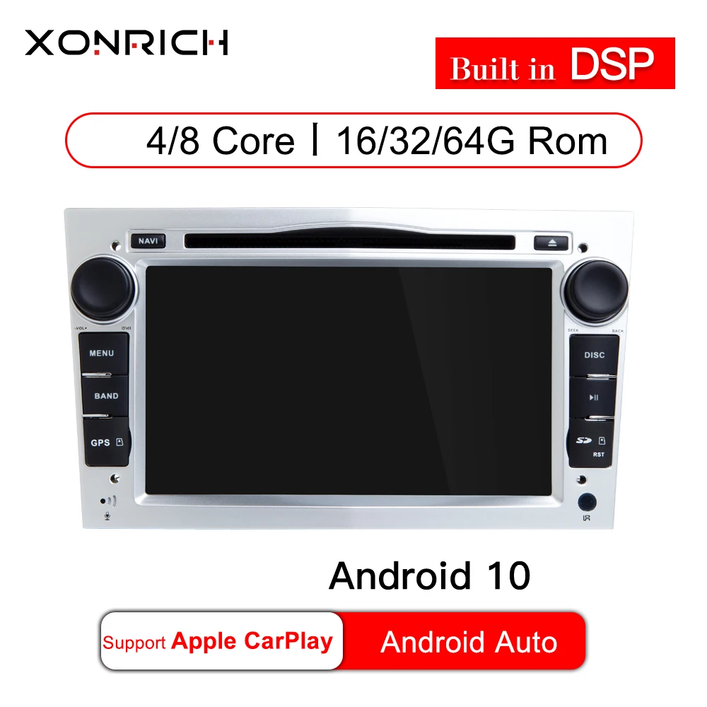 2 Din Android 10 автомобильный DVD мультимедийный плеер для Opel Astra H Vectra C Zafira b Corsa D G Meriva Vivaro