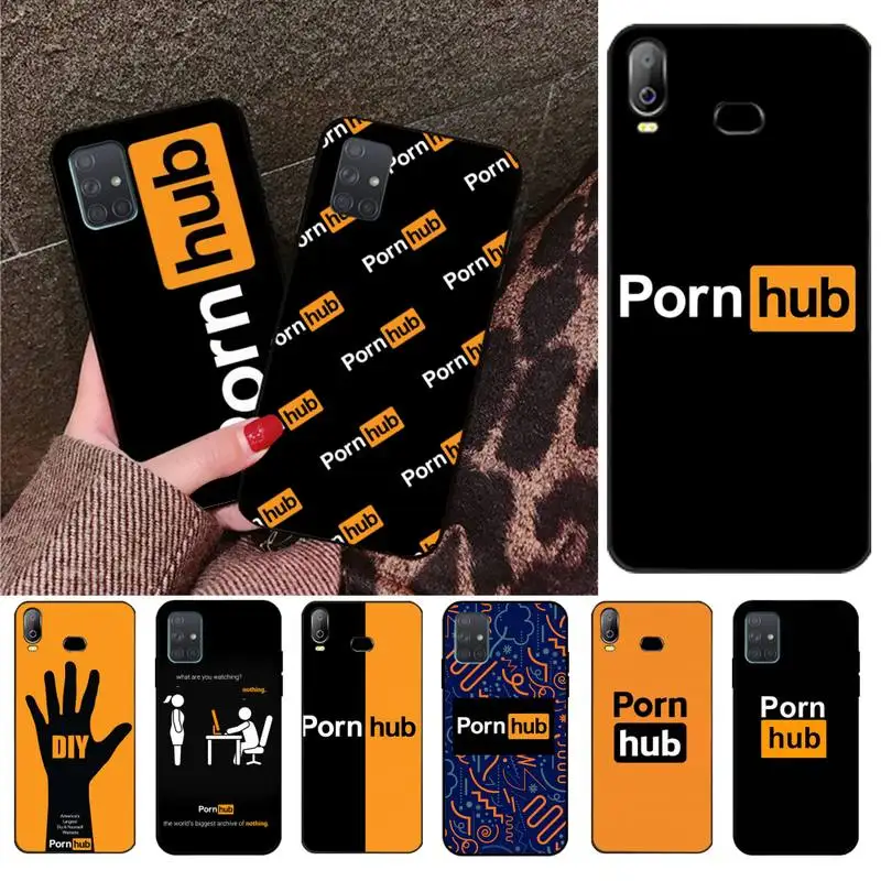 Популярный логотип на веб сайте Pornhub чехол для телефона Samsung Galaxy A21S A01 A11 A31 A81 A10 A20E