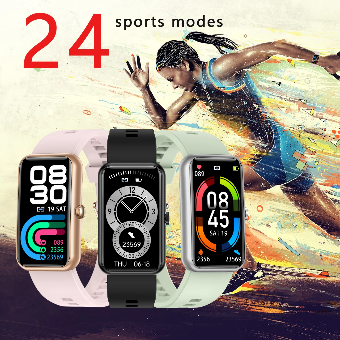 MISIRUN Smart Watch Women X38 Smartwatch for Men 2021 Fitness Sports Bracelet IOS Huawei Android phone PK Band 6 | Электроника