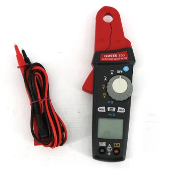 

CENTER-260 TRMS AC/DC Clamp Meter (1mA)True-RMS Measurement For All Applications,Max/Min Measurement Function,Data Zero Function