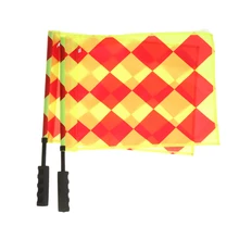 2x судейский флажок для футбола Спортивный Матч Футбол Linesman флаг хоккейная тренировка