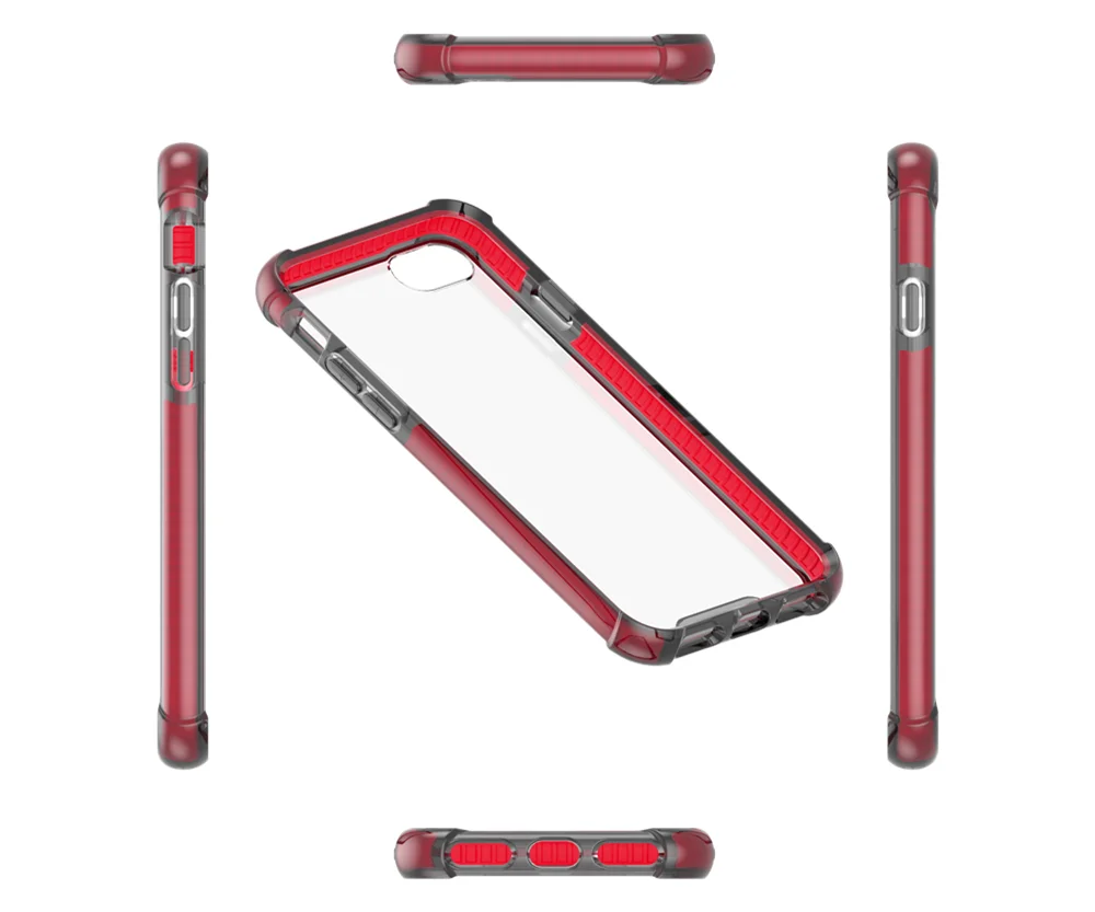Анти капля акриловый чехол для телефона iPhone 6 6S TPU + PC 7 ударопрочный телефон задняя
