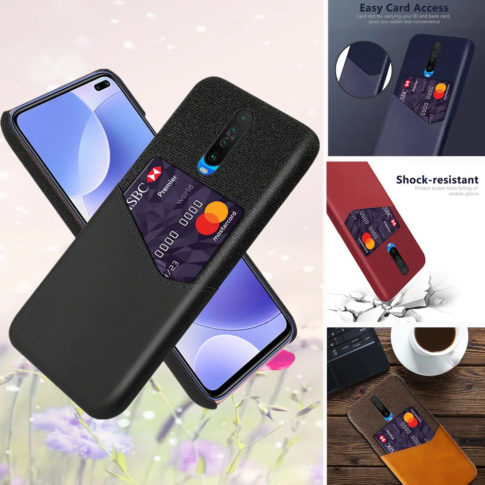 Чехол-бумажник для Xiaomi Redmi K30 K20 Pro 7 6 5 Plus 8A 8 7A 6A 5A 4A S2 с отделениями карт | Мобильные