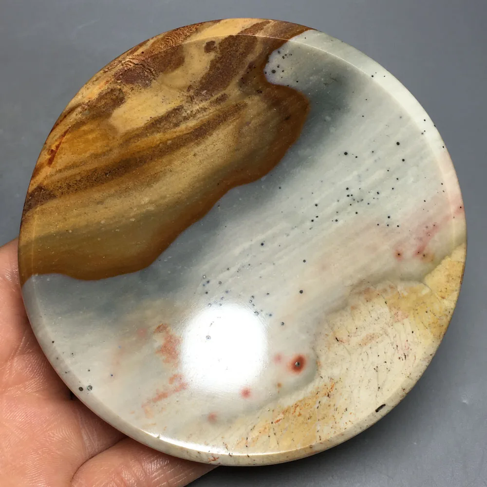 

209g Natural ocean quartz bowls healing ashtray crystals