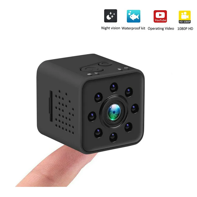 Мини WIFI камера full HD 1080P ночного видения водонепроницаемый корпус CMOS датчик