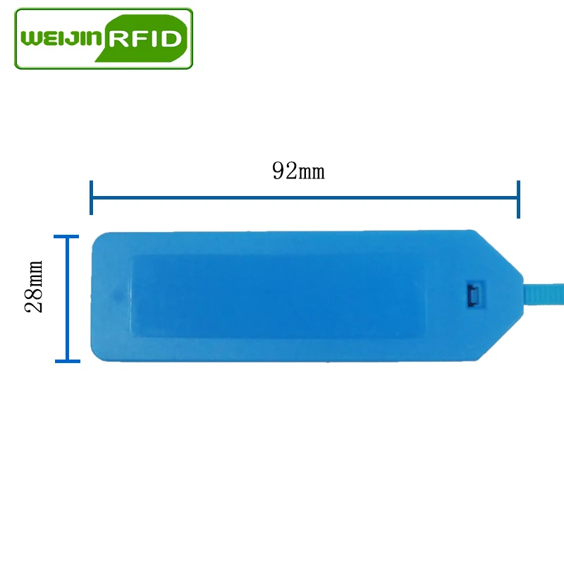 Rfid-теги UHF ABS кабельные стяжки Alien 9662 915m 868m 860-960MHZ Higgs3 EPC 6C 100 шт Смарт пассивные карты дальнего действия RFID Метки