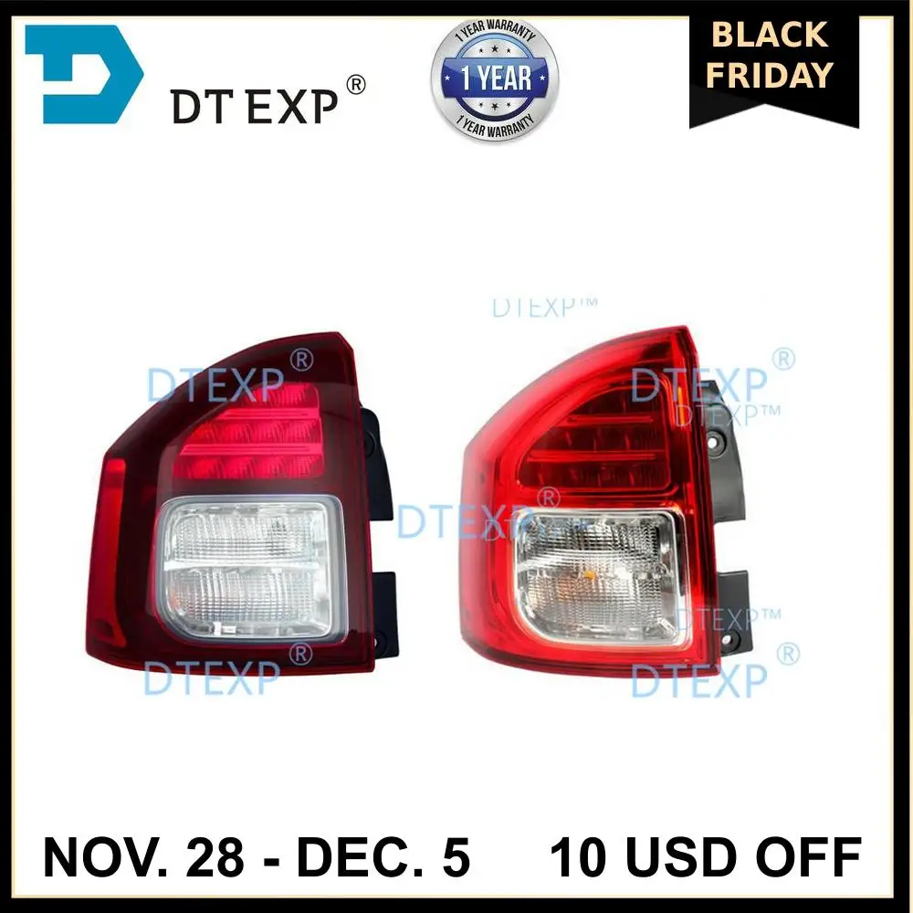 

2013-2018 tail lamp for COMPASS back lamp turning signal lamp LED red smoke red 5272909AA 5272910AA 5182543AC 5182544AC