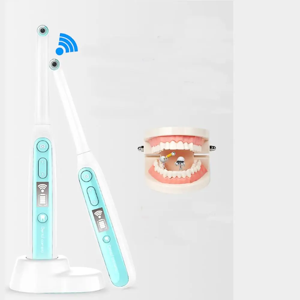 

WiFi Wireless Dental Camera HD Intraoral Endoscope With 8 Led lights Inspection for Dentist Oral Real-time Video Dental Tools