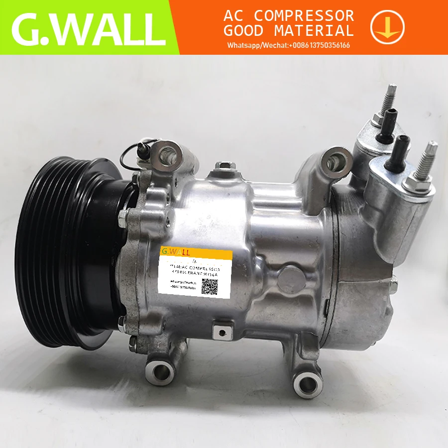 

SD6V12 AC COMPRESSOR For Renault MEGANE II SCeNIC II MODUS KANGOO CLIO III TWINGO 8200953359 8200756601 8200578856 8200819568
