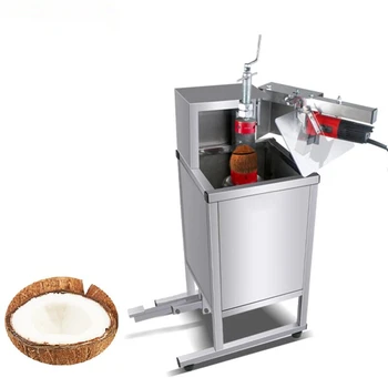 

Coconut capping machine stainless steel coconut shell opener coconut husk tapping cutting machine coconut top opening machine
