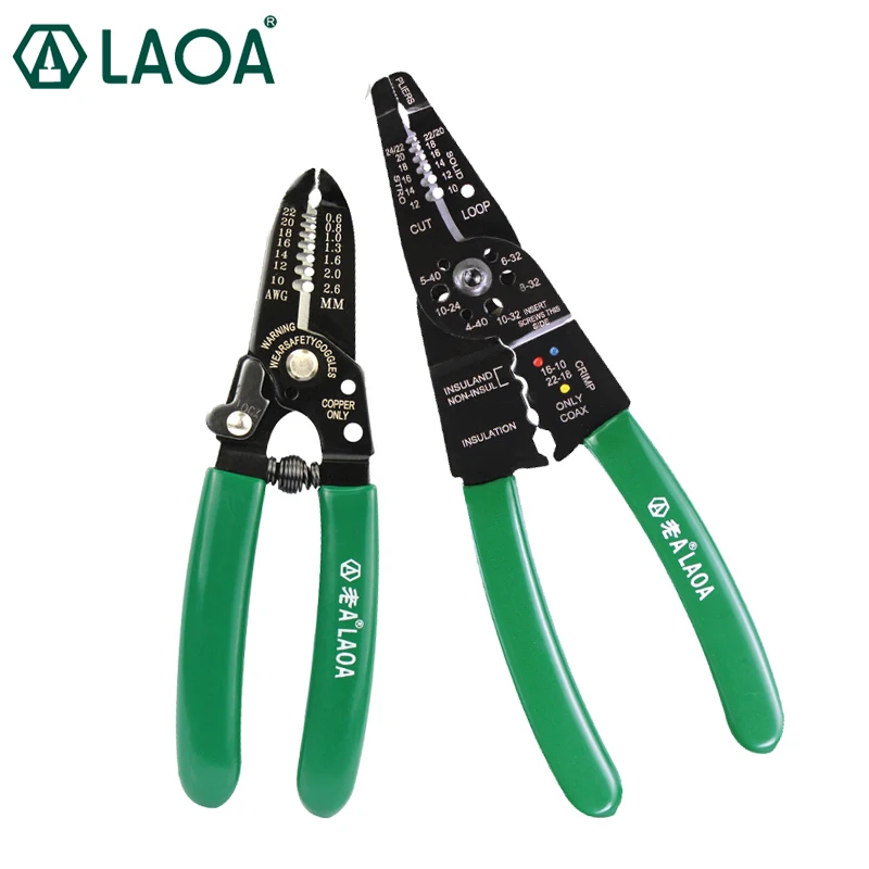 

LAOA Multifunction Wire Stripping Pliers Portable Electricians Pliers Cable Skinning Tool
