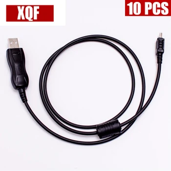 

XQF 10PCS USB Programming Cable for Motorola XTNi, RDX, CP110 Two Way Radio