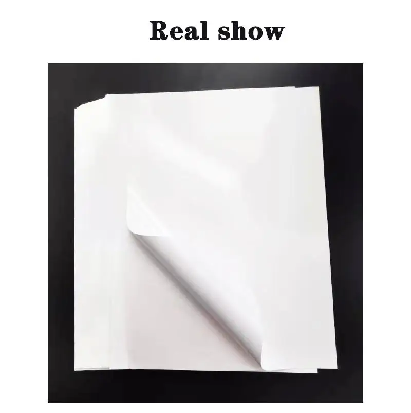 Photo Paper 135g/150g Self-adhesive Photo Paper Inkjet Photo Paper A3/a4/a5/a6 Sticker Pasteable Waterproof High-gloss photo printing paper printable sticker paper sticker paper