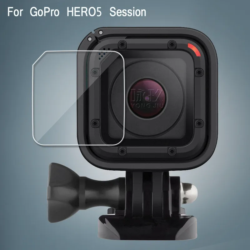 3 шт. защитное покрытие из закаленного стекла чехол для GoPro Go pro Hero5 Session LCD Защитная