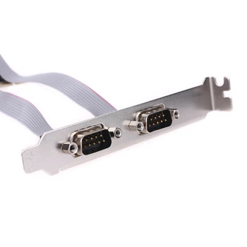 

99100 Chipset PCIe 4 Port Serial Add on Card Multi RS232 DB9 COM Expansion Riser