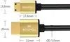 8K Mini HDMI-compatible to HDMI-compatible Cable HDMI-compatible 2.1 Cable Support 8K@60Hz 4K@120Hz 48Gbps eARC HDR10 HDCP2.2 ► Photo 3/6