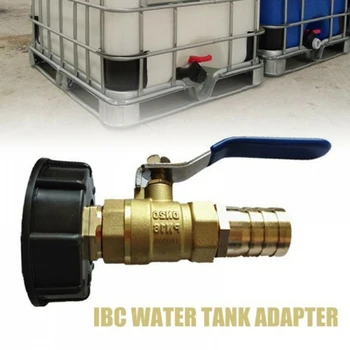 

Brass Tank Adapter IBC Tote Water Faucet Valve Replacement Part Garden Home Improvement Supplies