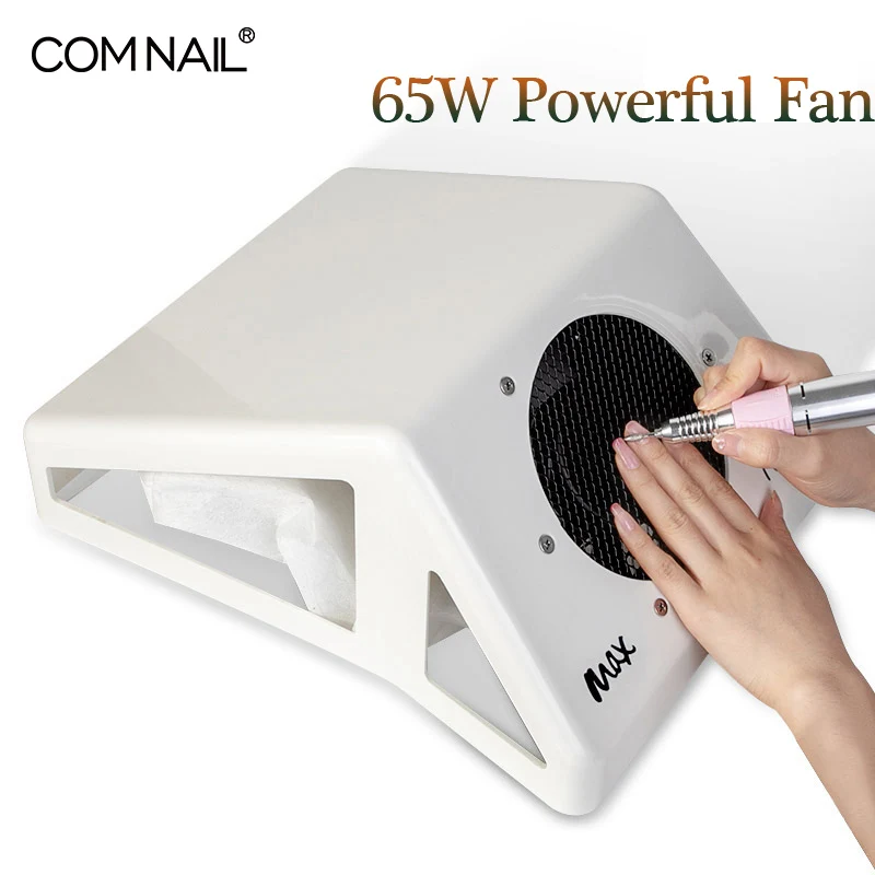 65 Вт пылесос для ногтей мощный вентилятор сильное всасывание маникюра пылесборник машина маникюрного