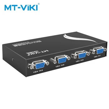 

MT-15-4CF 4-port vga switcher 4 into one out 4 in 1 out computer screen HD video sharing device