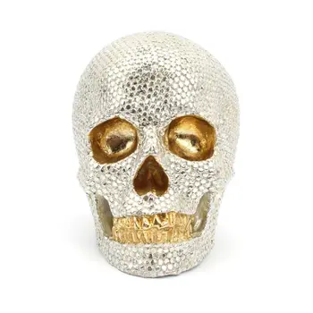 

Small skull decoration creative home desktop decorations jewelry resin skull statue halloween desktop decorations in Stock