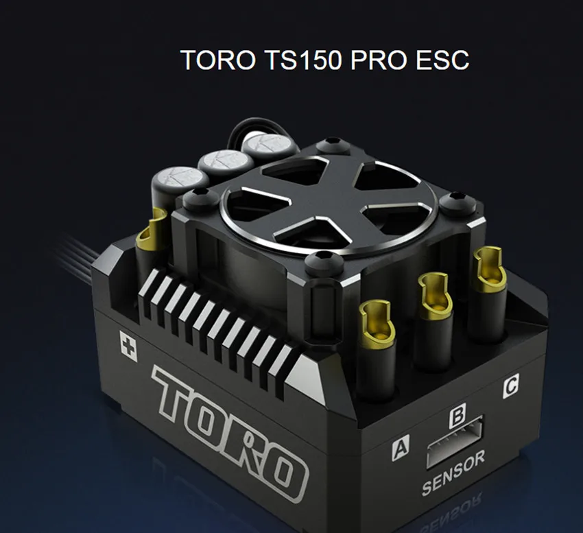 SKYRC de aluminio TORO TS150 Pro sin escobillas Сенсорный электронный регулятор хода para 1/8 RC coche