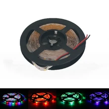5 m 300 Led 3528 LED 12 V elastyczne taśmy LED światła, niebieski/biały/fioletowy/czerwony/różowy, nie wodoodporny, lekki paski ze złączem Dc(China)