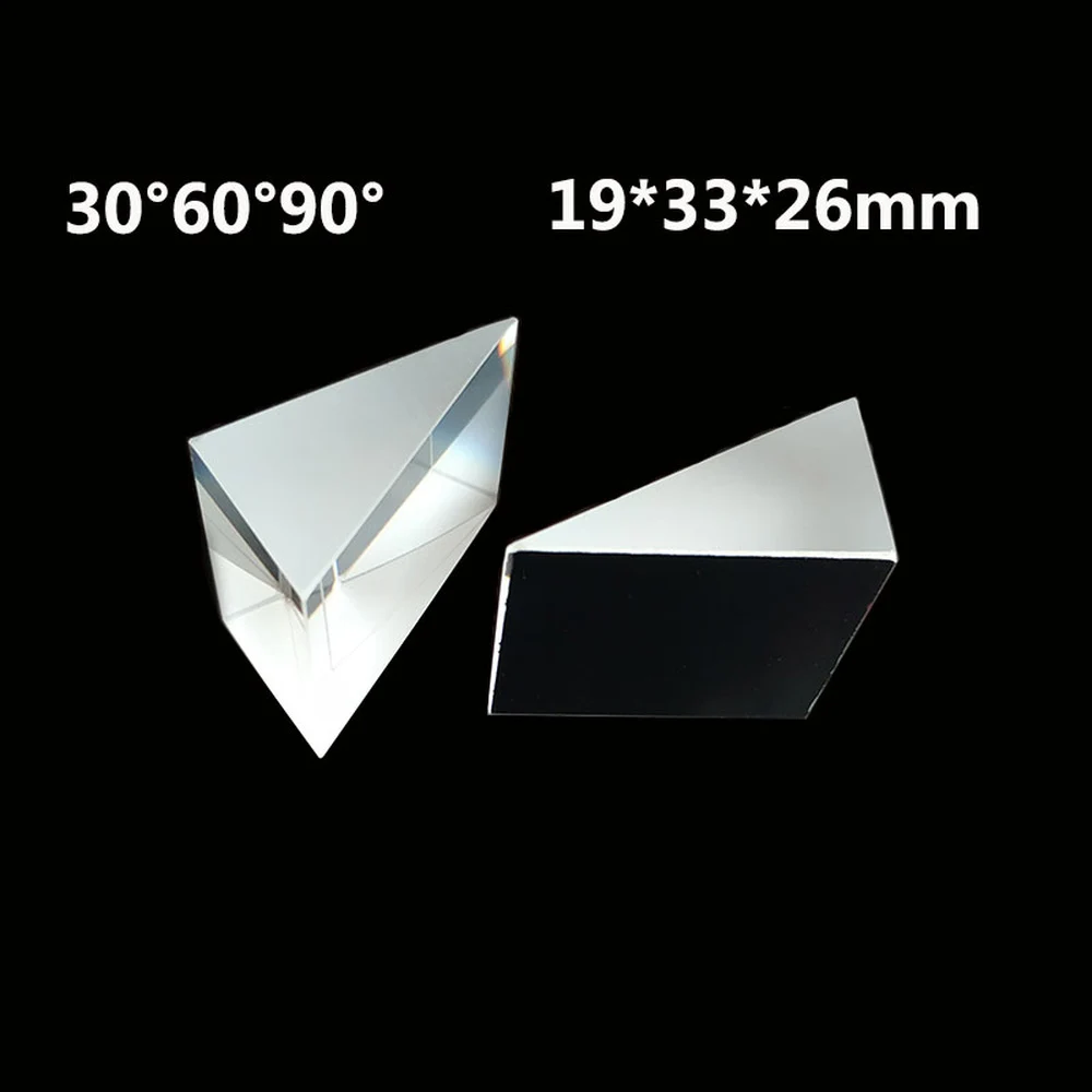 19*26*33mm30DegreesProcessingOfOpticalK9GlassLazyGlassesManufacturerWithRightTriangularPrism-Prisms-AliExpress