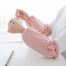 Взрослые манжеты Противообрастающие Рукава рабочие Милые мужчины и женщины корейский стиль флис Осень и зима рукав Кепка Х-Длинные рукава