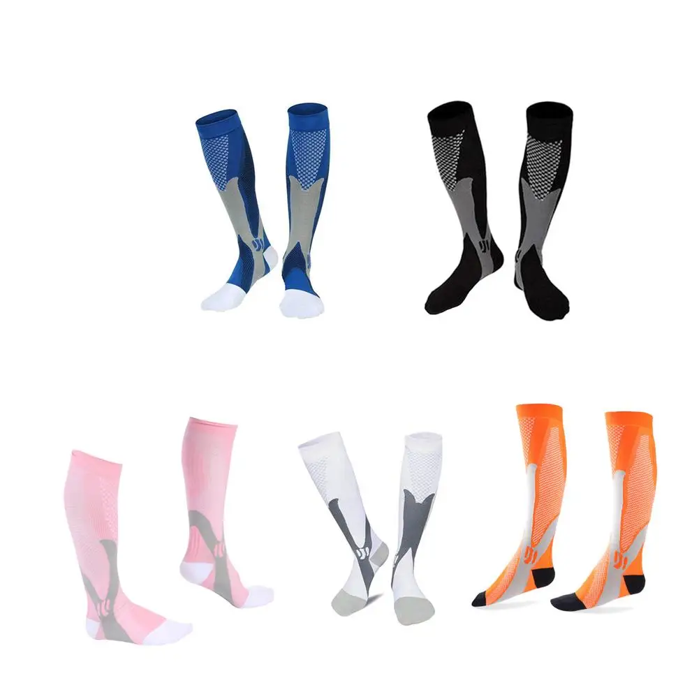

Sports Running Socks Medical & Althetic Compression Socks Outdoor Sports Stretch Socks 5 Colors Breathable Sock For Men&Women