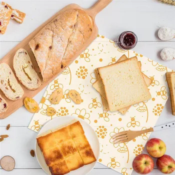 

3PCS Eco Habit Natural Beeswax Food Little Kitchen Gems Wraps