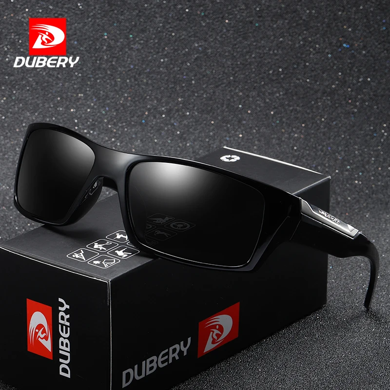 Солнечные очки DUBERY поляризационные UV400 для мужчин и женщин модные роскошные