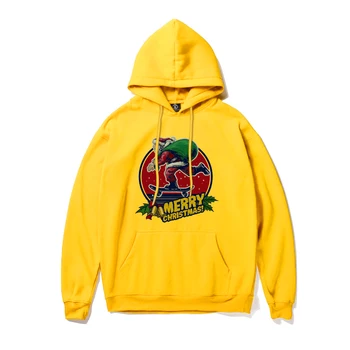 

Mens Hoodies Fleece Fashion Harajuku Christmas Streetwear Hip Hop Sweatshirt Men Women Red Orange Yellow Hoodie Sweatshirts Male