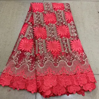 

2020 Latest Nigerian French Swiss Voile Lace In Switzerland For Party 2020 New Design African Guipure Laces Fabric
