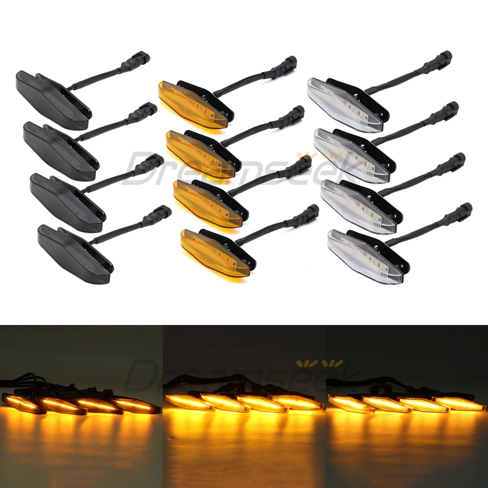 

Yellow LED Front Grille Lights for Toyota 4Runner TRD Pro 2014 2015 2016 2017 2018 2019 2020 2021 Running Lamp w/ Wiring Harness