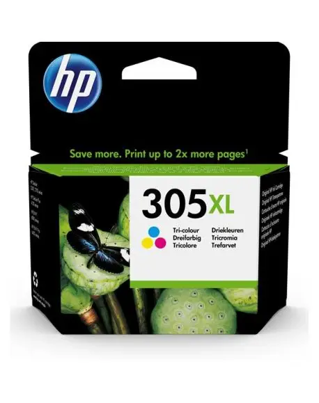 Kartrid Tinta Tricolor HP 305XL Asli 