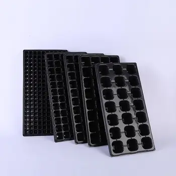 

Seedling Tray Plastic Nursery Pots Cell Seed Starter Planting Seedlings Propagation Germination 1pc