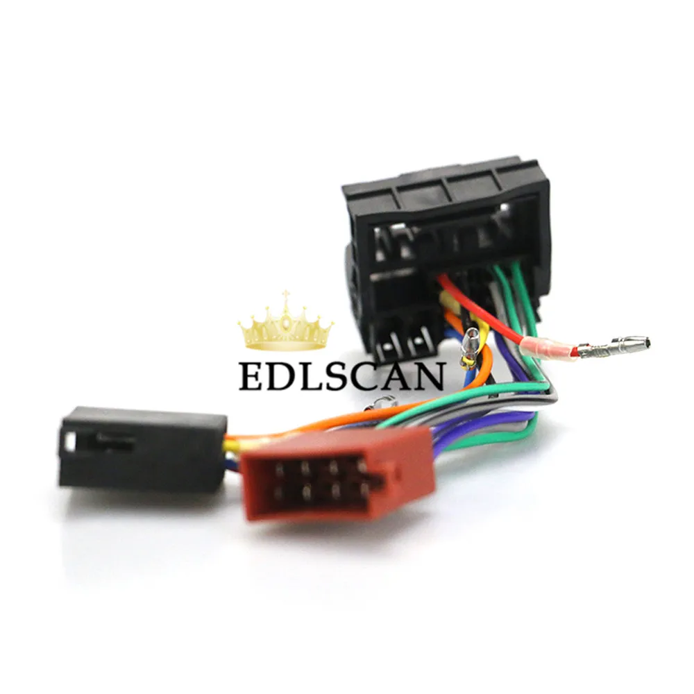 EDLSCAN 12-123 ISO радио адаптер ISO жгут проводов 12-123