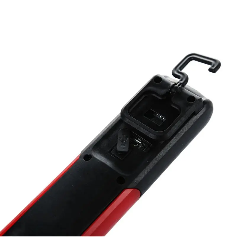 USB Перезаряжаемый 3W COB светодиодный рабочий свет Магнитная аварийная вспышка светильник фонарь, красный
