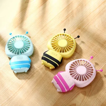 

2019 New portable fan usb rechargeable Upgraded version of Big Bee Fan Mini-easy to carry Bumblebee With Night lights N30C