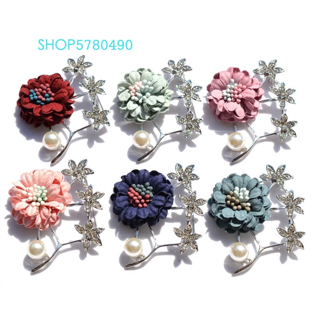  Brooch Ladies Fashion Accessories Enamel Bird Lace Flower  Brooch Ladies Party Brooch Cardigan Jacket Coat Brooch for Women Girls  (Metal color : Blue): Clothing, Shoes & Jewelry