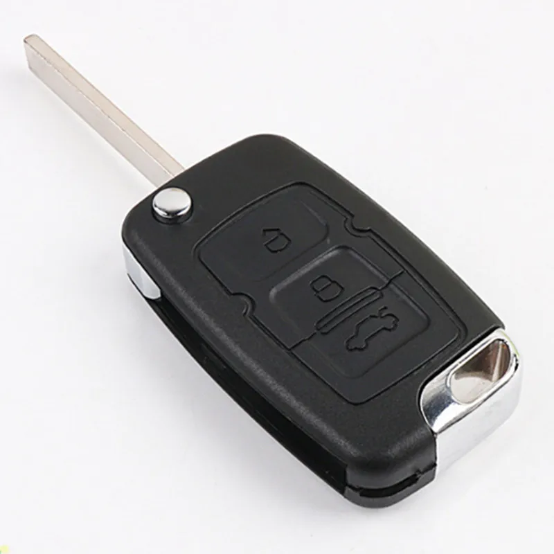 

DAKATU For Geely Emgrand Vision EC8 Replacement Flip Folding Remote Car Key Shell Case 3 Button