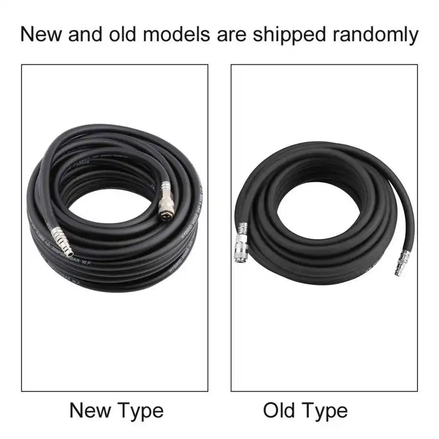 Xmas Present 15M Flexible PVC Pneumatic Air Hose with 25-Piece Compressor Accessory Kit Tool Durable Clear Storage Case Easy Organization for Job Site VC Air Hose Kit Xmas Present 15M Flexible PVC Pneumatic Air Hose with 25-Piece Compressor Accessory Kit Tool Durable Clear Storage Case Easy Organization for Job Site VC Air Hose Kit