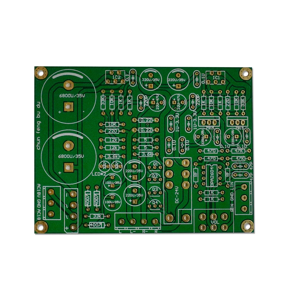 Плата печатной платы для усилителя HIFI Dual Op Amp LM1875 25 Вт * 2 17 В ~ 18 в|board board|board pcbboard amp |