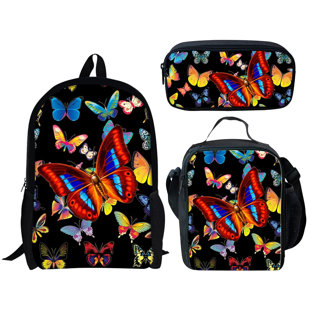 

New Girls School Backpacks Children School Bags Backpack Butterfly Book Bag For Girl Kids Backpack Satchel Knapsack Mochila