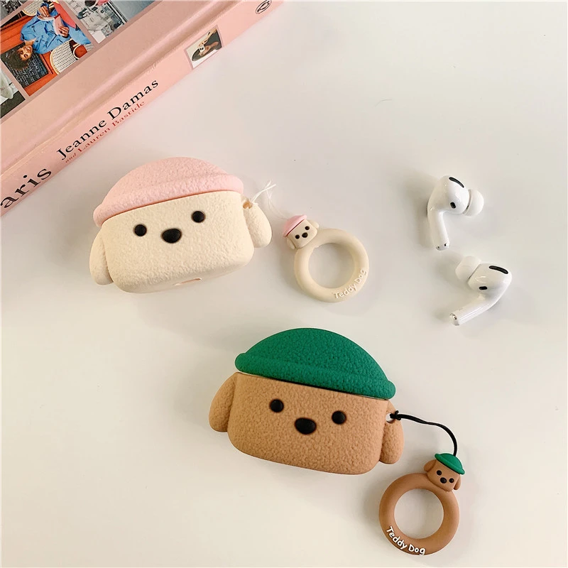 Cute Animal Poodle Teddy Dog Puppy Headphone Case For Apple Airpods Pro Lovely Silicone Protection Earphone Cover Accessories Earphone Accessories Aliexpress Cute Animal Poodle Teddy Dog Puppy Headphone Case For Apple Airpods Pro Lovely Silicone Protection Earphone Cover Accessories Earphone Accessories Aliexpress