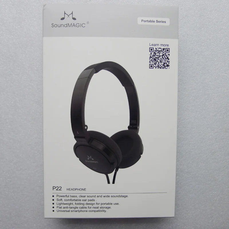 Складные наушники SoundMAGIC P22 совместимы с Android игровые гарнитуры Apple складные без